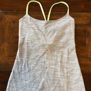 Lululemon space dye strappy top